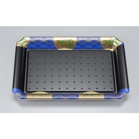 【蓋付き】SF盛皿64(笹山青) 【本体50枚・蓋50枚セット】